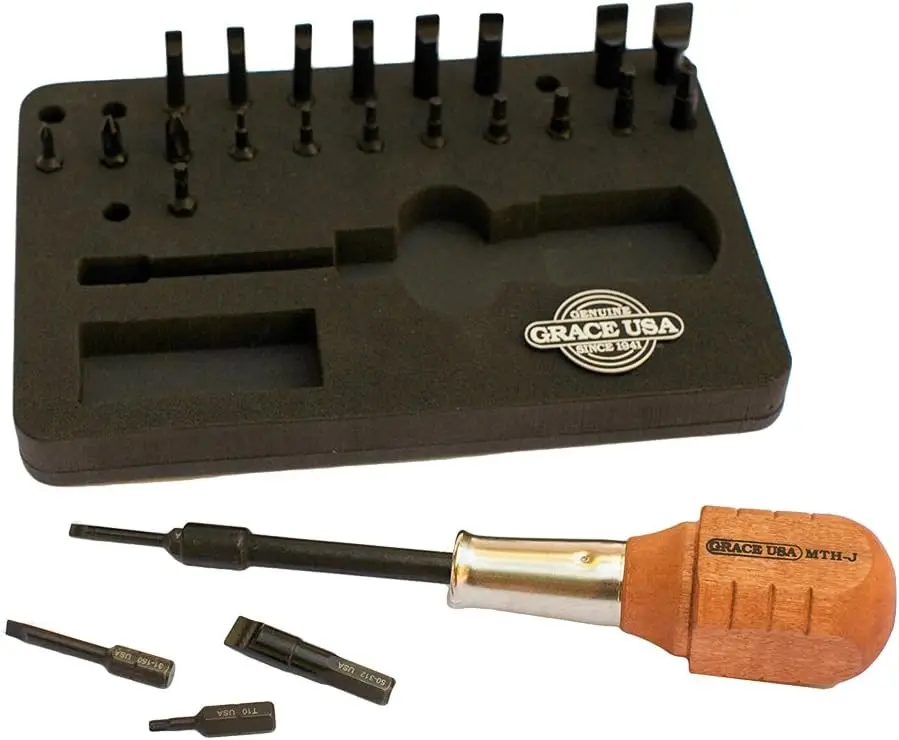 

Professional Gunsmith 24 Bit Magnetic Tip Screwdriver Set for Precision Firearm Maintenance Tools