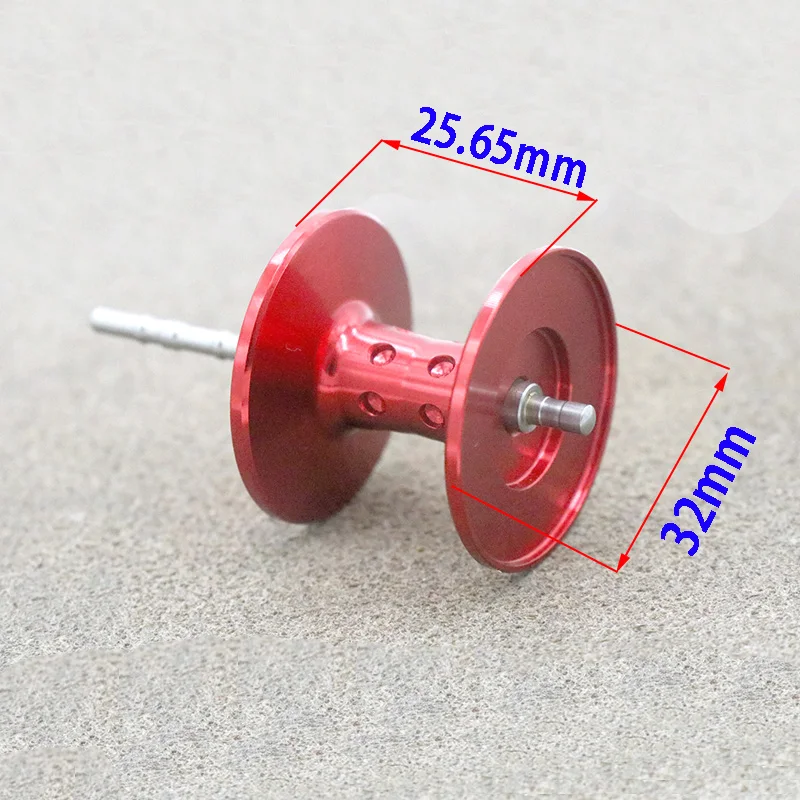 Baitcasting Reel for DAWA, Modify Deep Cup PE100,Stainless Steel, Mixed Ceramic,Red Pink ,Assemble Repair Accessories, PR100