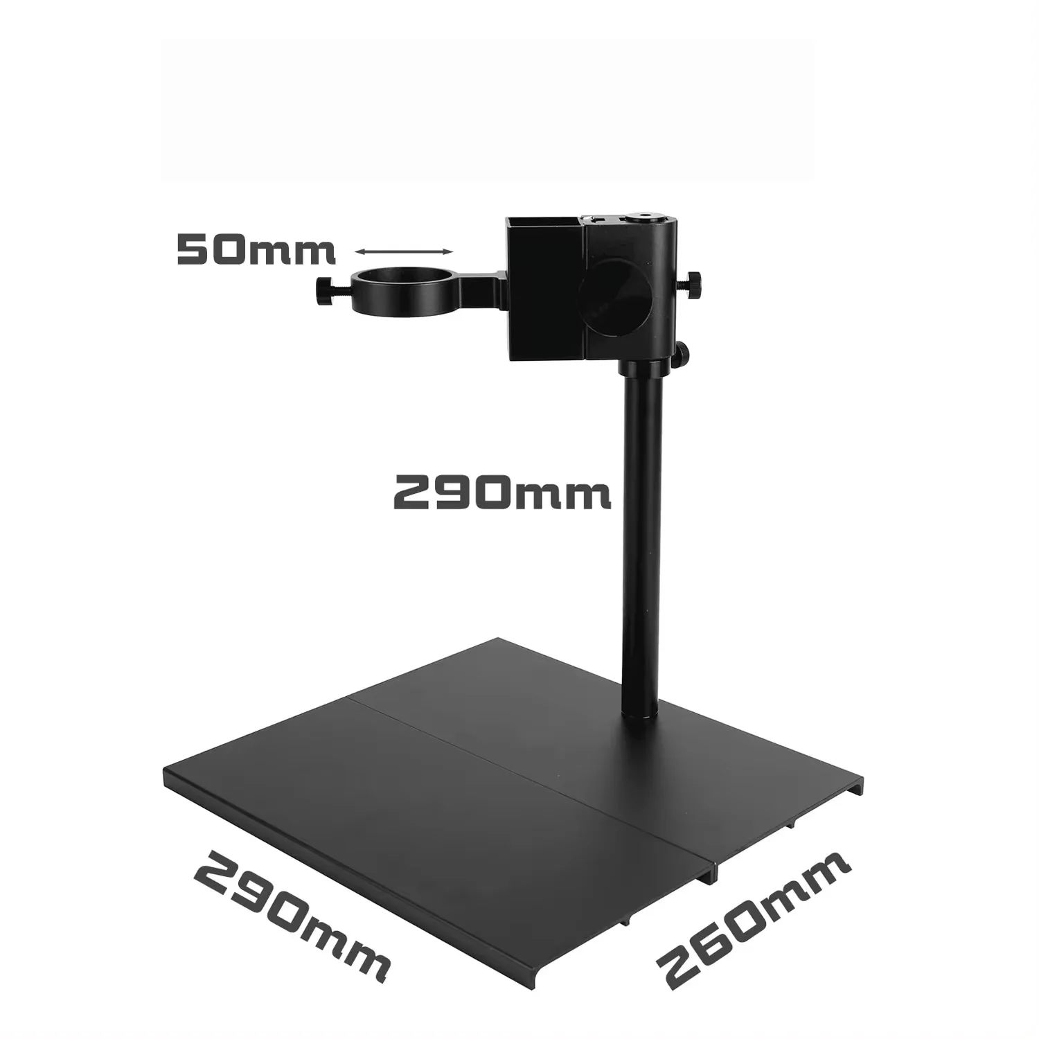 50 مللي متر تركيب القطر الأوسط قاعدة قوس 29 سنتيمتر قابل للتعديل عالية المجهر مراحل و تقف مستقرة قوية أداة تركيب المعادن #3