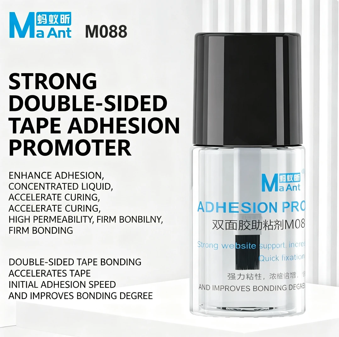 MaAnt M088 Double Sided Tape Primer 20ml Strong Adhesive Enhancer Fast Bonding for Phone Repair Universal Sticky Glue