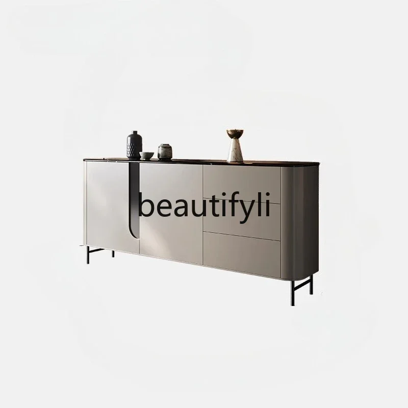

Marble side cabinet Italian minimalist living room, side cabinet modern, entrance cabinet