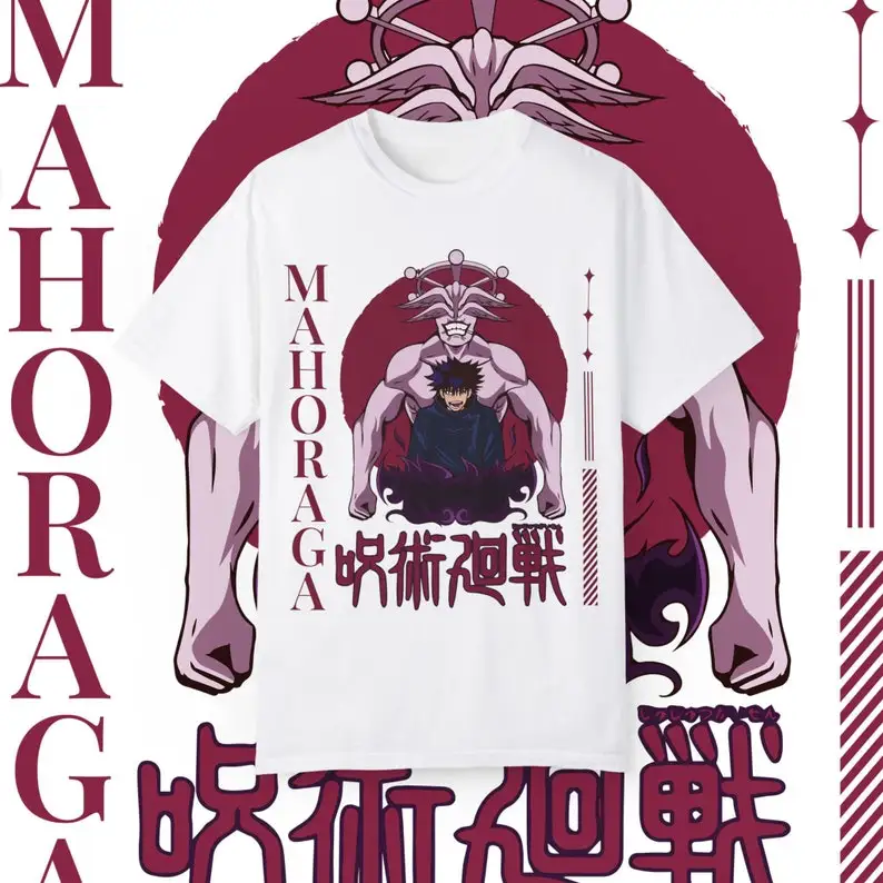 

Japanese Anime Jujutsu Kaisen Japanese Streetwear Shirt Anime Merch Y2k Clothes Japanese Streetstyle tshirt T-shirt Gift