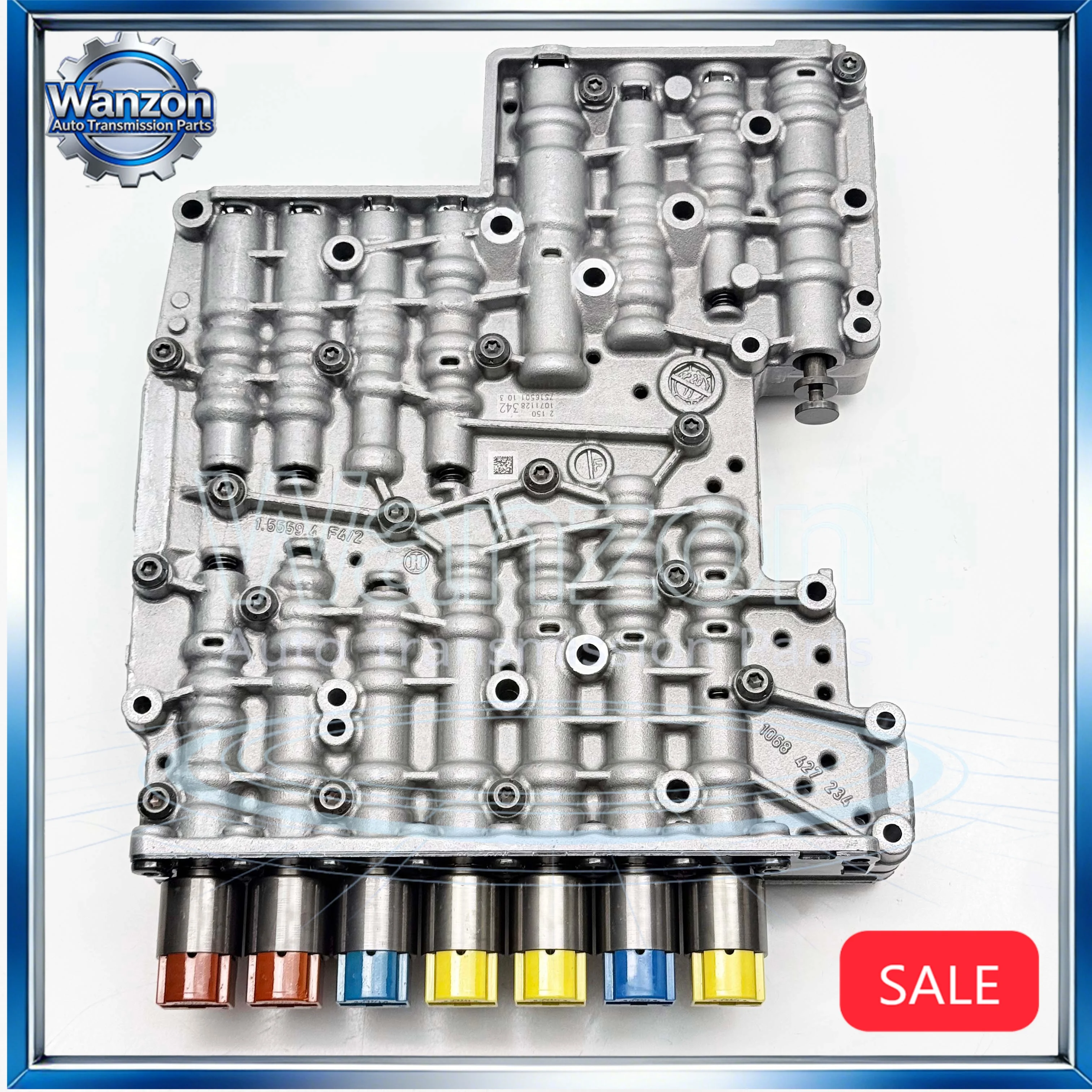 7PCS 6HP21 6HP28 1068298046 Transmission Solenoid Kit For BMW 128i 135i 335i 550i 650i X1 X5 X6 Z4 AUDI S5 Q5 A4 Land Rover LR4