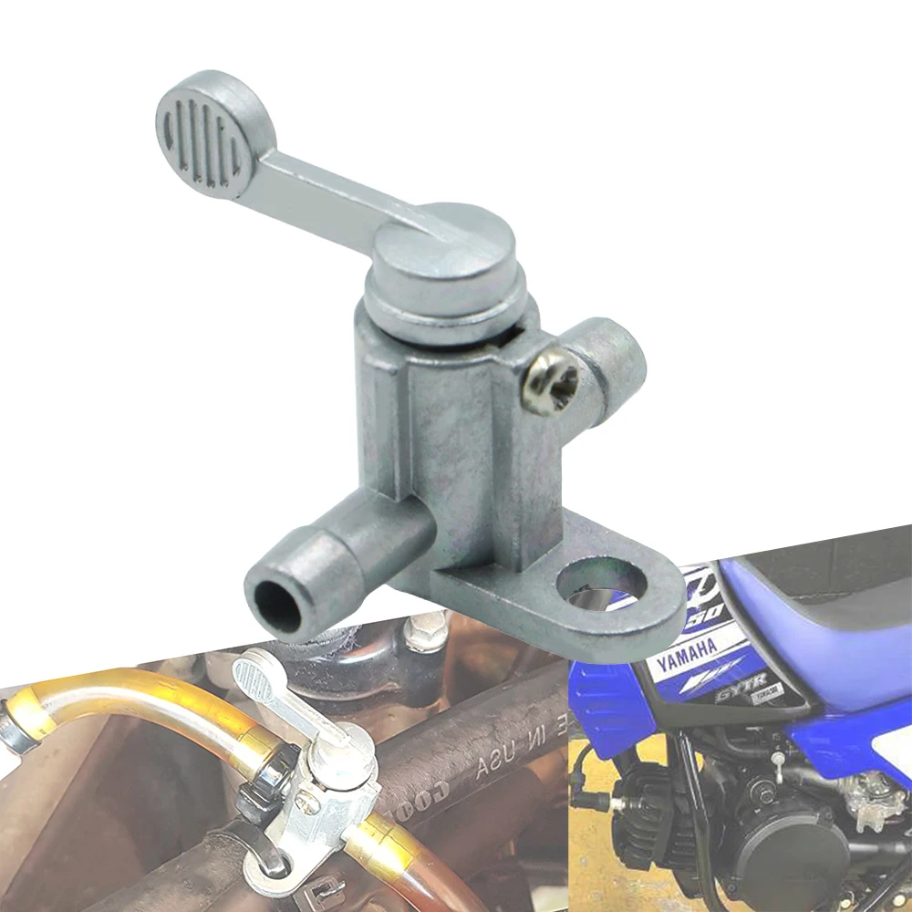Motorcycle 5/16'' 8mm Inline Fuel Tank Fuel Tap Petcock Switch Fit For Honda Kawasaki KTM Suzuki Yamaha ATV PW50 PW80 Universal
