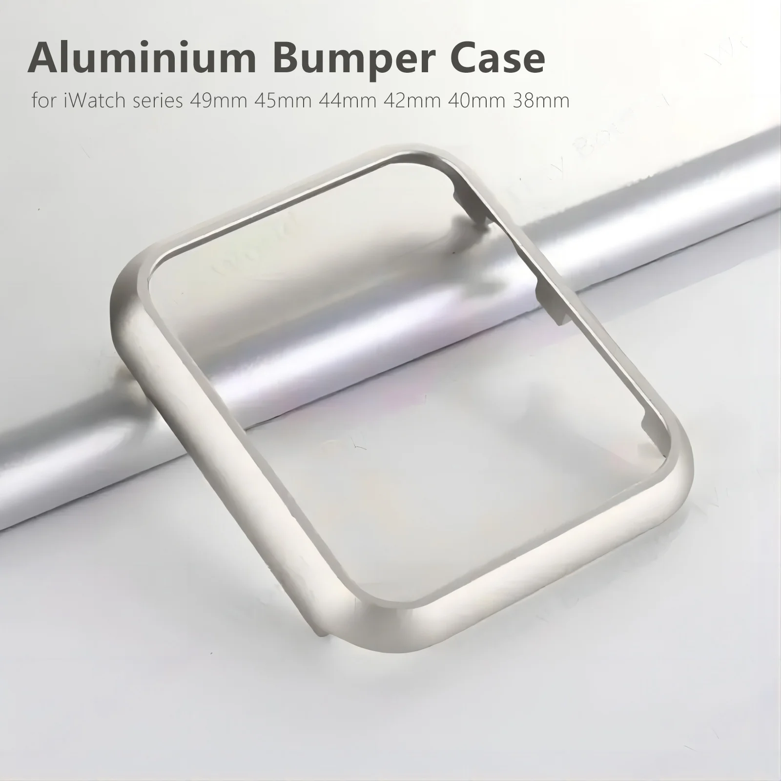 Aluminium Cover for Apple Watch Case Ultra 49mm 41mm 45mm Full Bumper Frame IWatch Series 8 7 6 Se 4 3 Protector 40mm 42mm 44mm