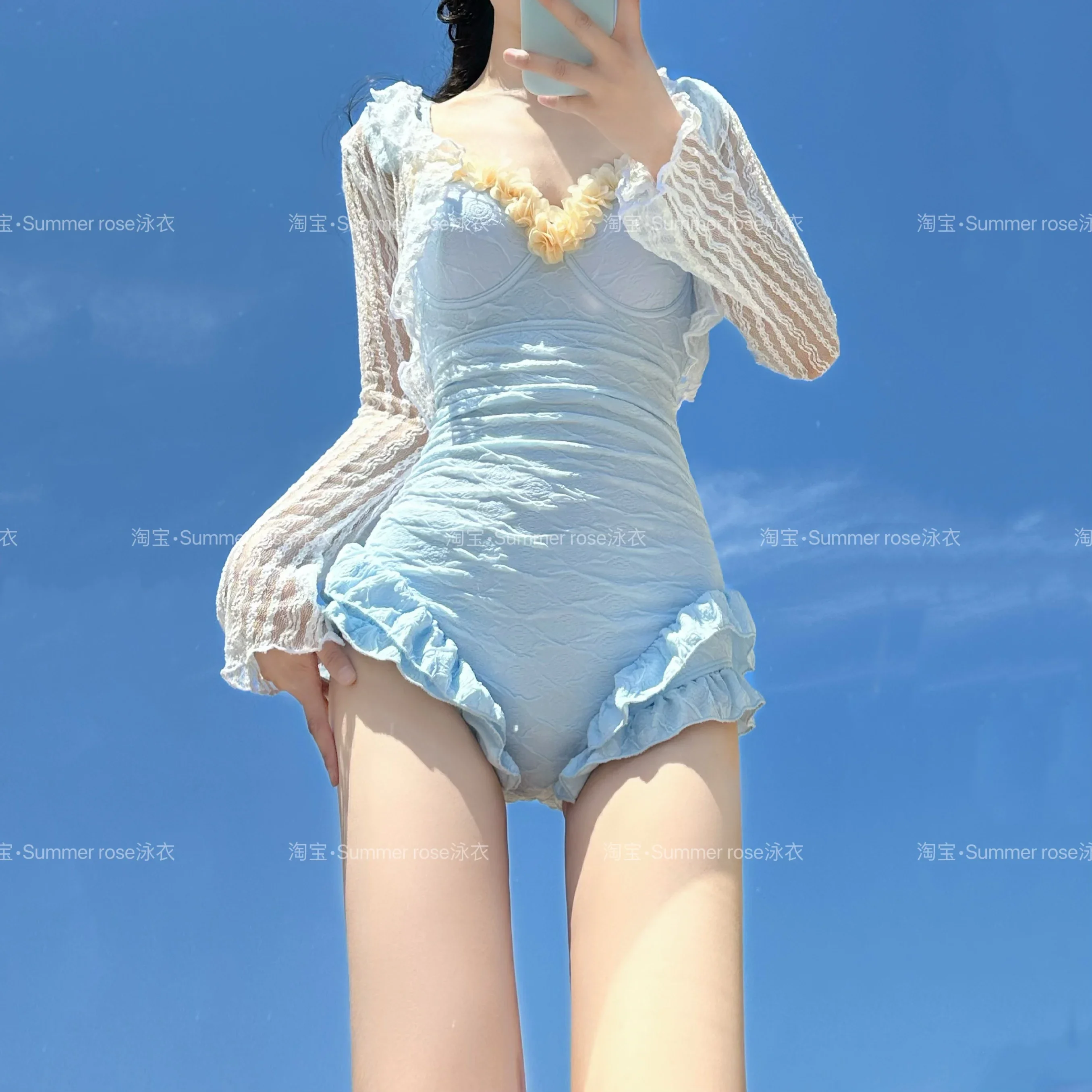 Novedad de verano, traje de baño rosa de una pieza para niña, traje de baño ajustado para vacaciones de primavera para mujer, traje de baño Y2k, trajes de baño para mujer 2025