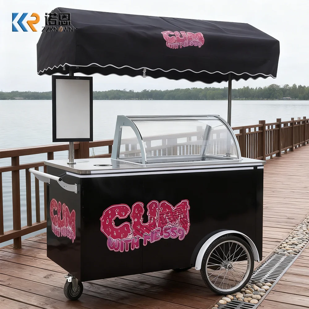 

Лидер продаж, тележка для мороженого, роскошный киоск для напитков, портативная уличная летняя фестивальная тележка для напитков, мобильная тележка для мероприятий на открытом воздухе