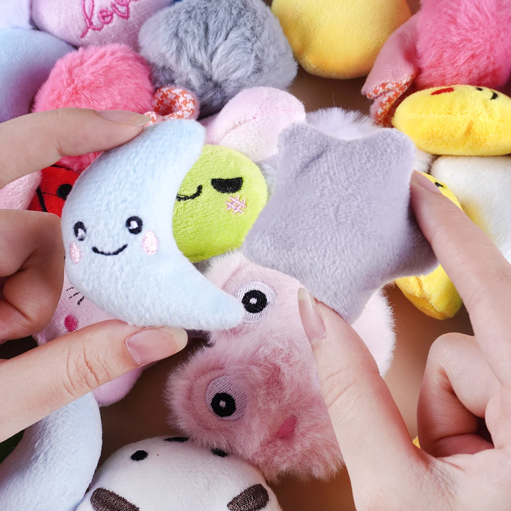 Mini 6 * 4CM Small Soft Stuffed Animal Plush Plush Toy Doll Design Rabbit Bear And Other Multi-model Small Toys Baby kids Gifts