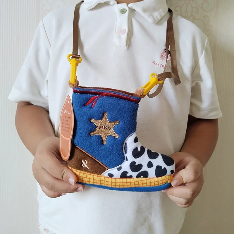 Funny Disney Woody Plush Coin Purse Portable Phone Bag Cute Cartoon Toy Story Wallet Crossbody Bag Girl Children'S Birthday Gift