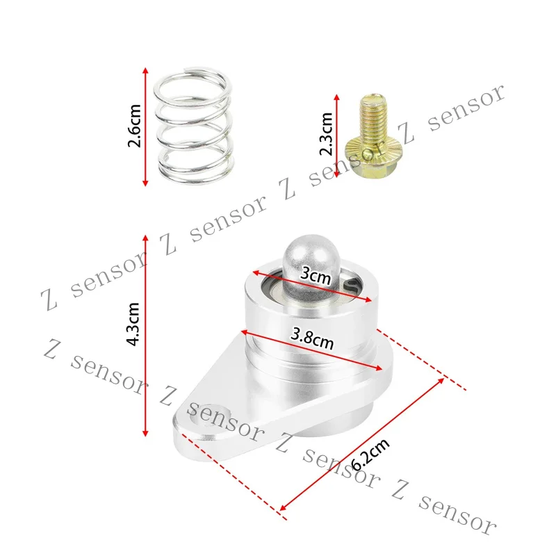 RRR+ Billet Reverse Lockout Block Off Plug Kit for Tremec T56 TR6060 6-Speed Manual