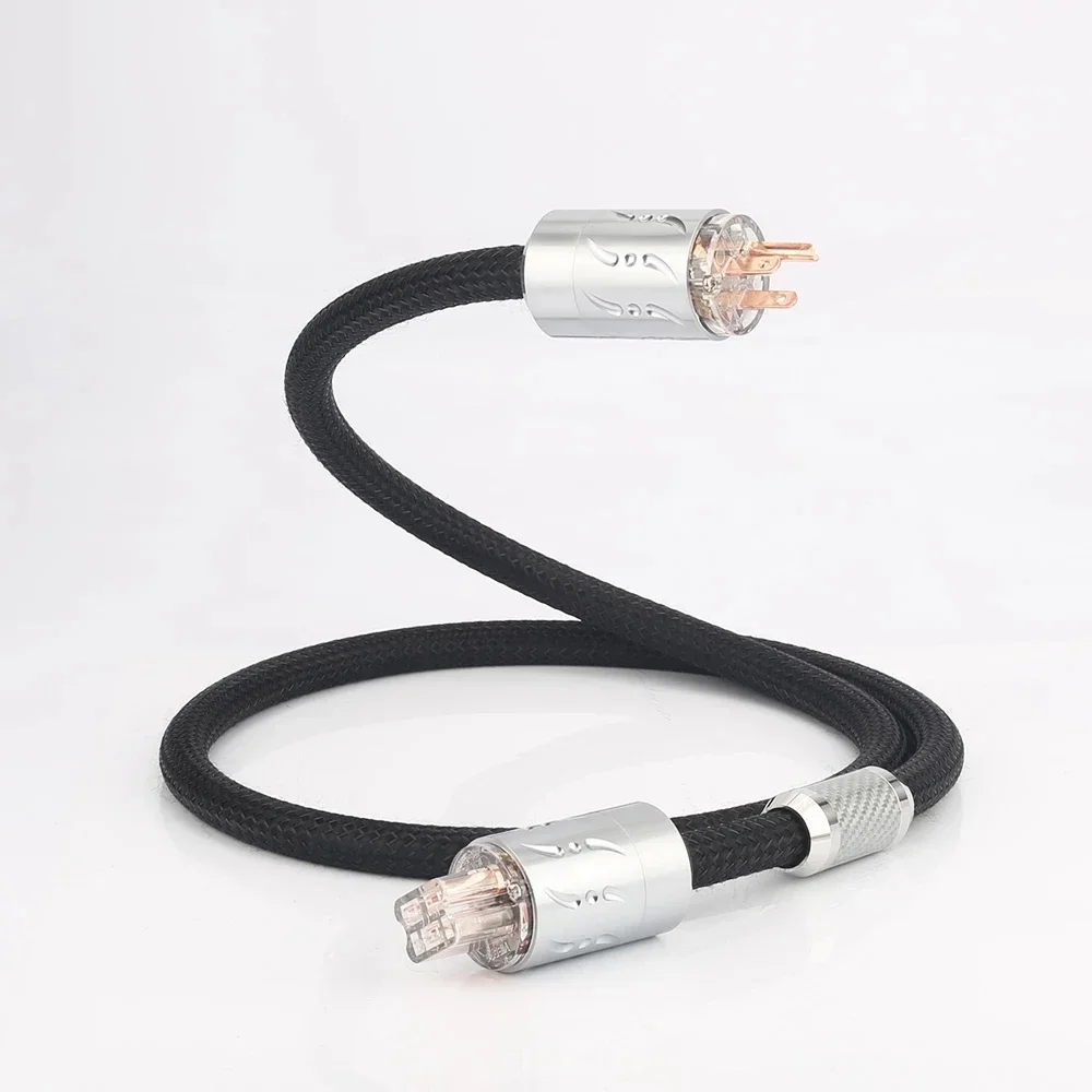 Viborg VP1501 US Audiophile Power Cord Cable C19 Pure copper 20A Amp IEC 100% Pure Copper