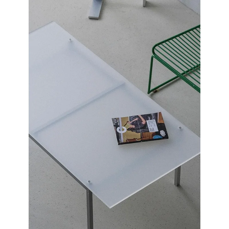 Modern simple matte table Home island desk Bedroom desk Office Living room dining table
