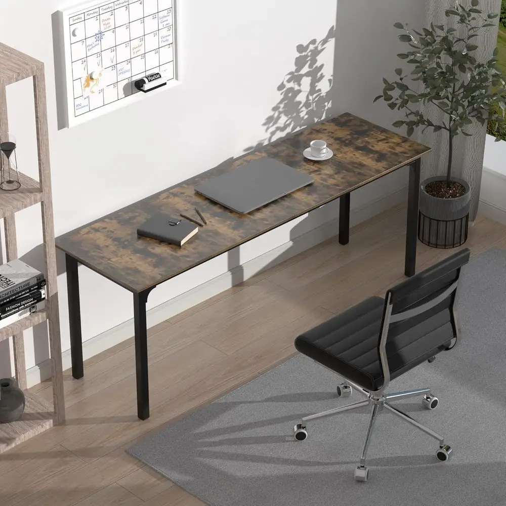 

Винтажный коричневый набор для переговорных комнат, 78.74x23.62x27.56, 2 предмета