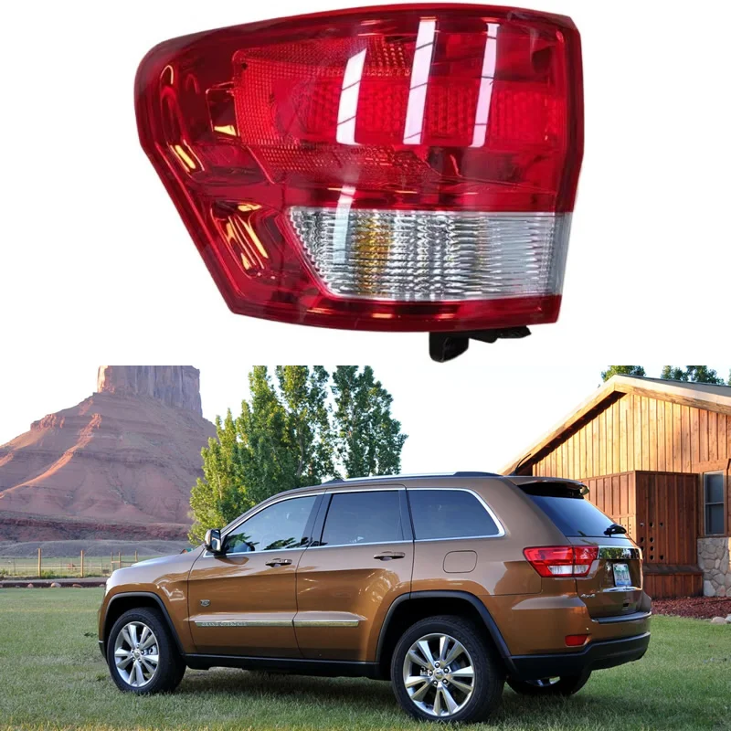

Car Accessories Outer Tail Light Assembly For JEEP GRAND CHEROKEE 2011-2012 Turn signal Stop Lights Replace original tail light