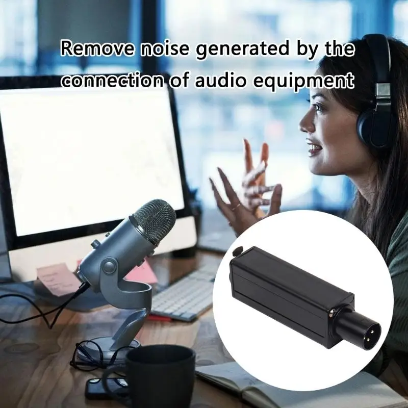 L6Y Efficient 3Pin Noise Isolator Auditory Single Channel Efficient for Enhancing Sound in Various Auditory Devices