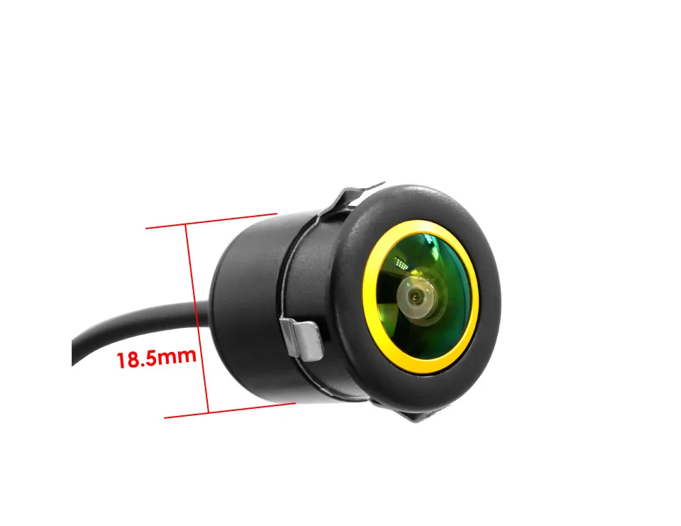 Smartour Parking Neuer CVBS-Schalter AHD 720P Auto-Rückfahrkamera 170 Grad Fisheye Golden Len Frontansicht für Focus Toyota Kia BMW – Detail 11