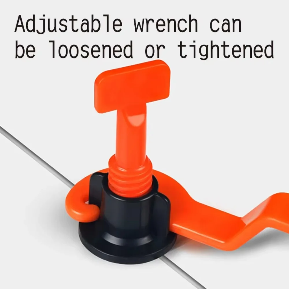 

Многоцелевой комплект для выравнивания пластиковой плитки, 50 шт., многоразовые зажимы, регулируемые прокладки для настенного пола, идеальное выравнивание