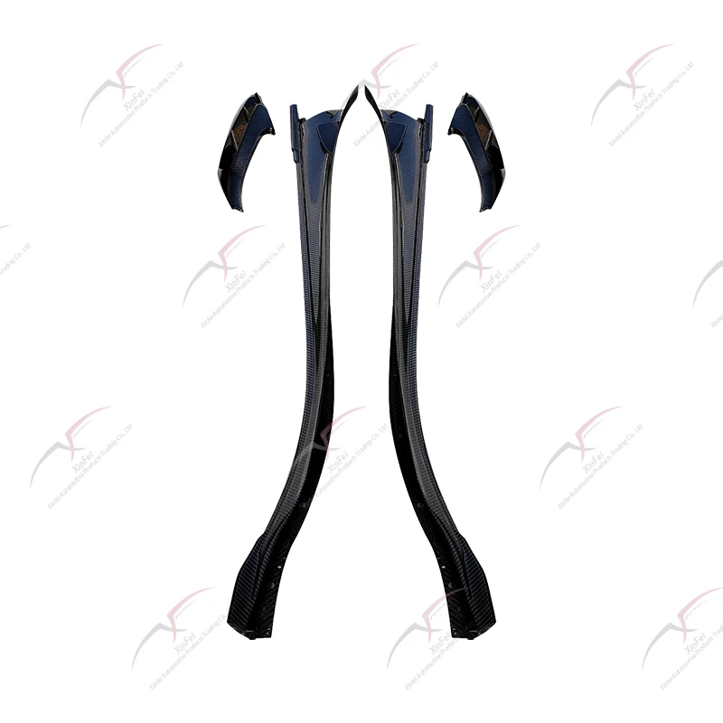 Suitable for 2021-2024 Lotus Emira Body Kit Upgrade Mono Style Carbon Fiber Side Skirts Decoration