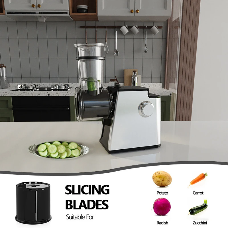 Best Selling Electric vegetable slicer for Kitchen Household Motorized Slicer for Fruit Processing Plant
