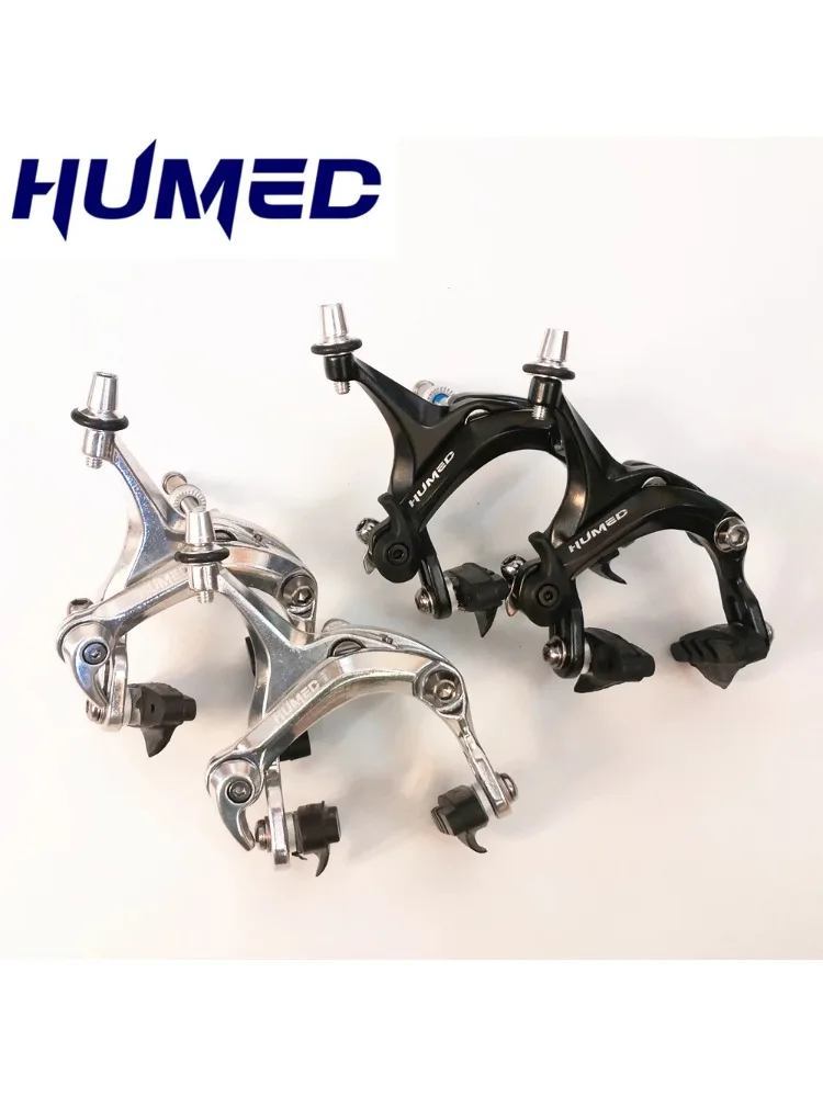2022New Bicycle V-Brake Racing Road Dual Pivot Bike Aluminum Side Pull Caliper Brake Front Rear Brake 44-57mm