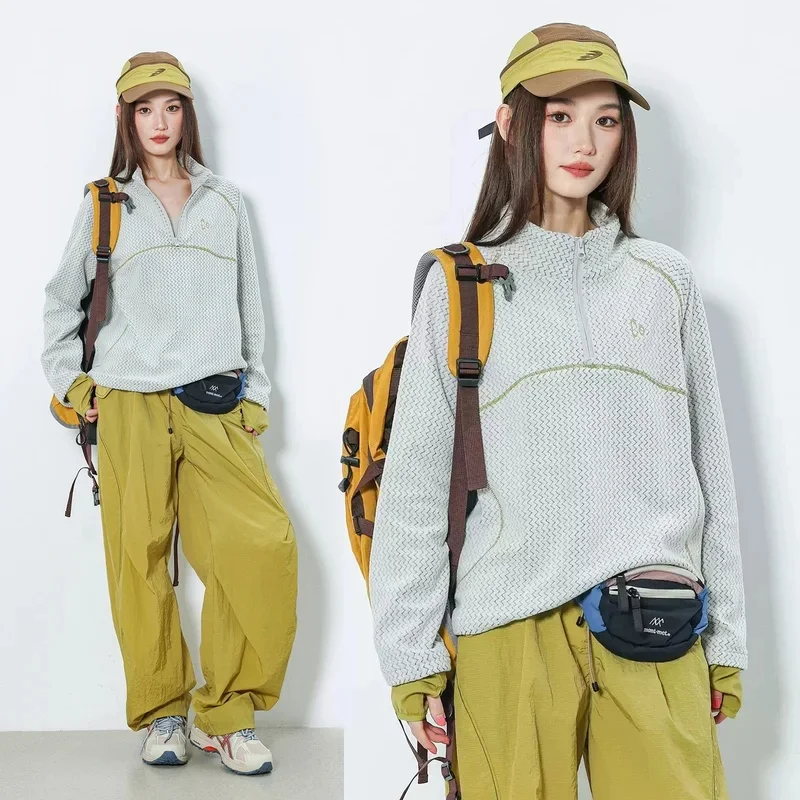 sweat-shirt-a-manches-longues-en-polaire-raye-pour-femme-style-sport-decontracte-y2k-pour-l'automne-et-l'exterieur-style-spicy-girl-hottie