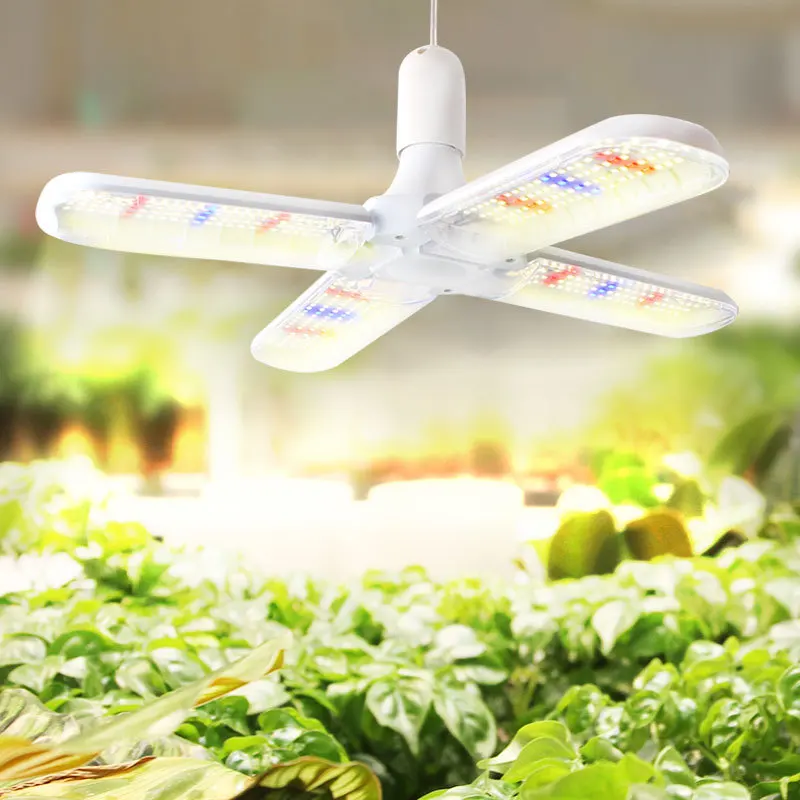 Led Grow Light Full Spectrum E27 Folding Plant Grow Light AC110V 220V Phyto Lamp For Indoor Vegetable Flower Seedling