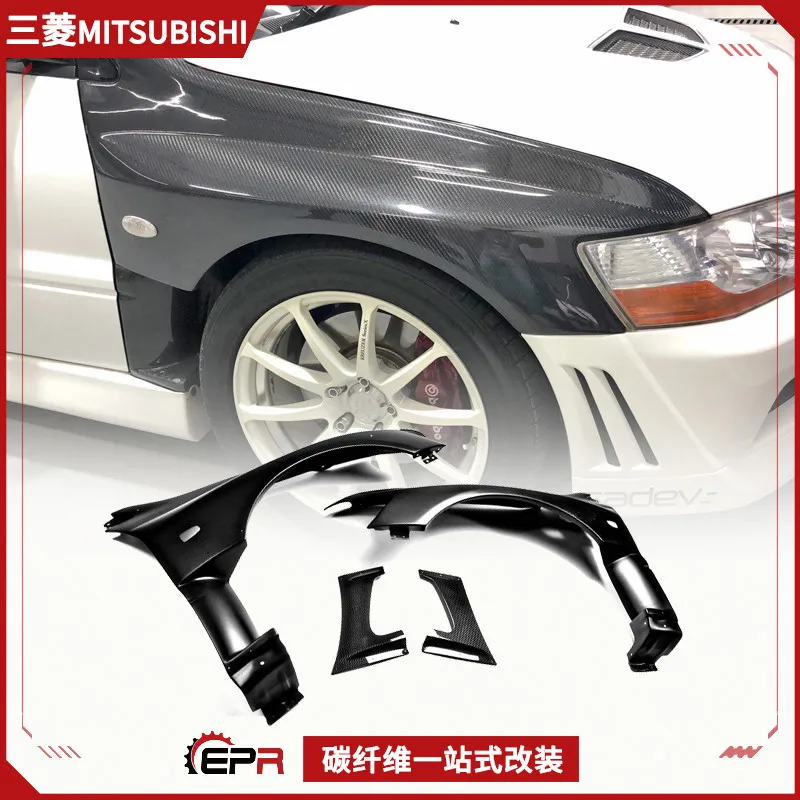 

Suitable for Mitsubishi Evolution EVO8 modified Varis GT carbon fiber wide-body front fender front sand board