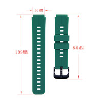 16mm Silicone Watch Strap For Huawei Hua Wei Band B3 B6 B7 Quick Release Soft Breathable Lightweight Sport Adjustable Men Women