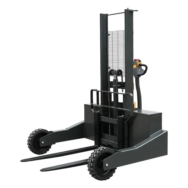 All Rough Terrain Stacker 1ton 2 Ton Electric Pallet Stacker Forklift China Factory Sale Rough Stacker