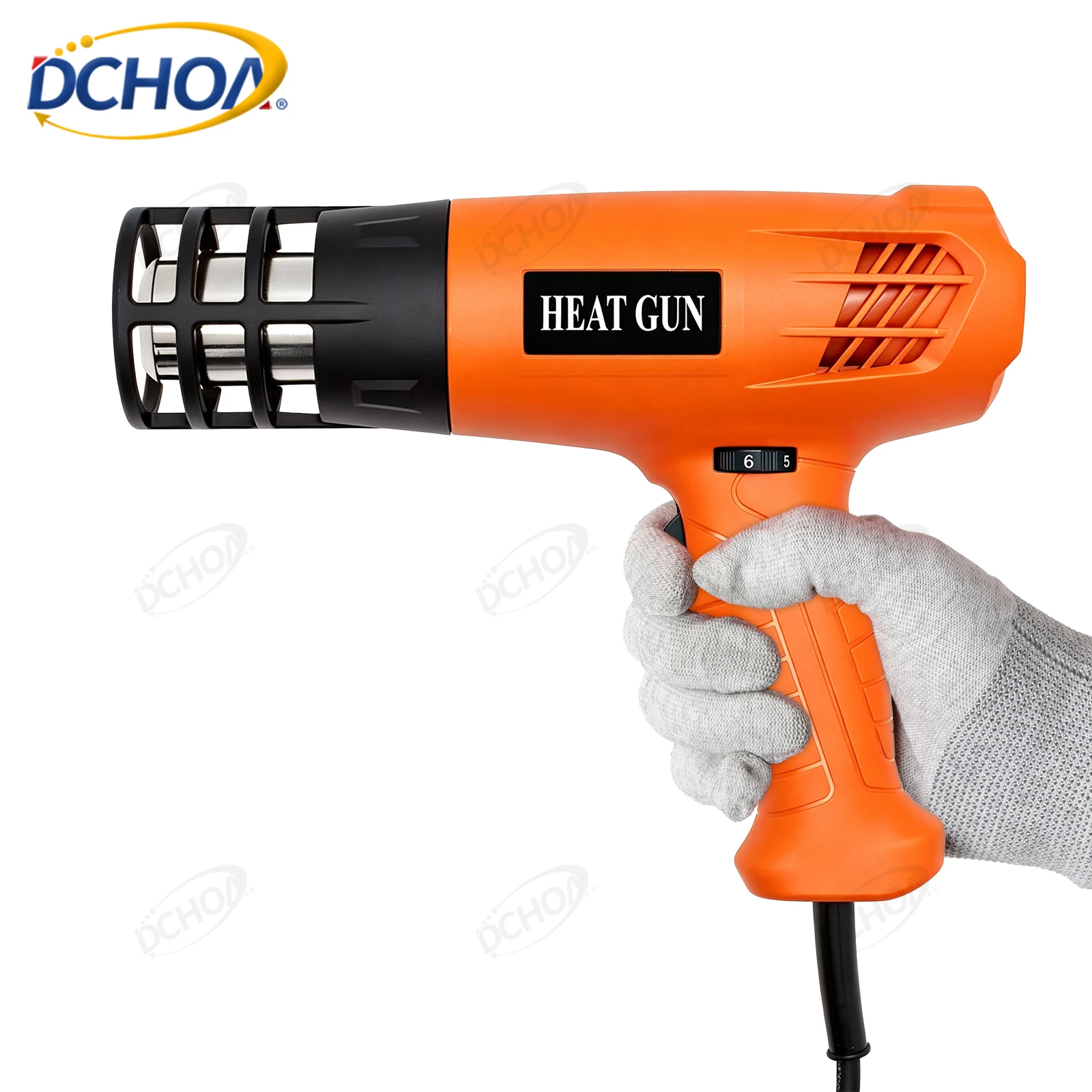 Heat Gun Variable - DCHOA 2000W warmeluchtpistool met instelbare temperatuur