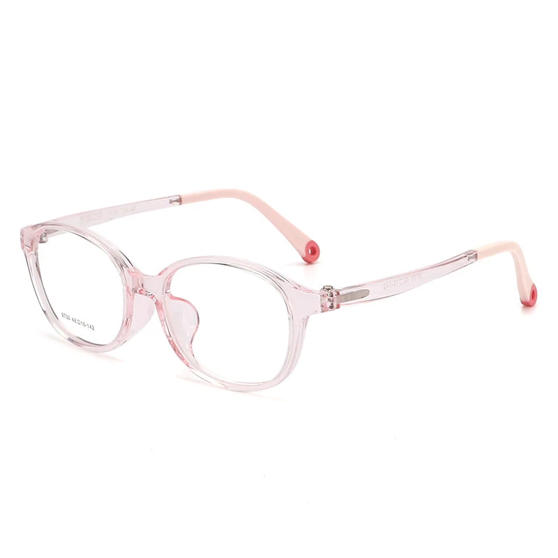 

Round Eyewear Safe Optical Frame TR90 Spectacles Kids Slicon Temple Soft Eyeglasses Can Myopia Glasses