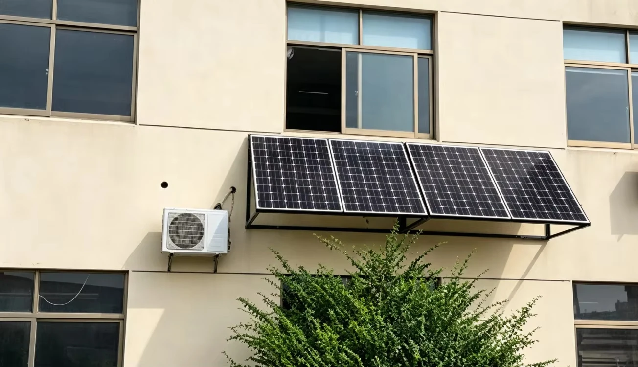 AC/DC Hybrid Solar Air Conditioner 9000BTU Split System 48V DC Inverter AC for Home and Office Zero Electricity Bill During Day view 2
