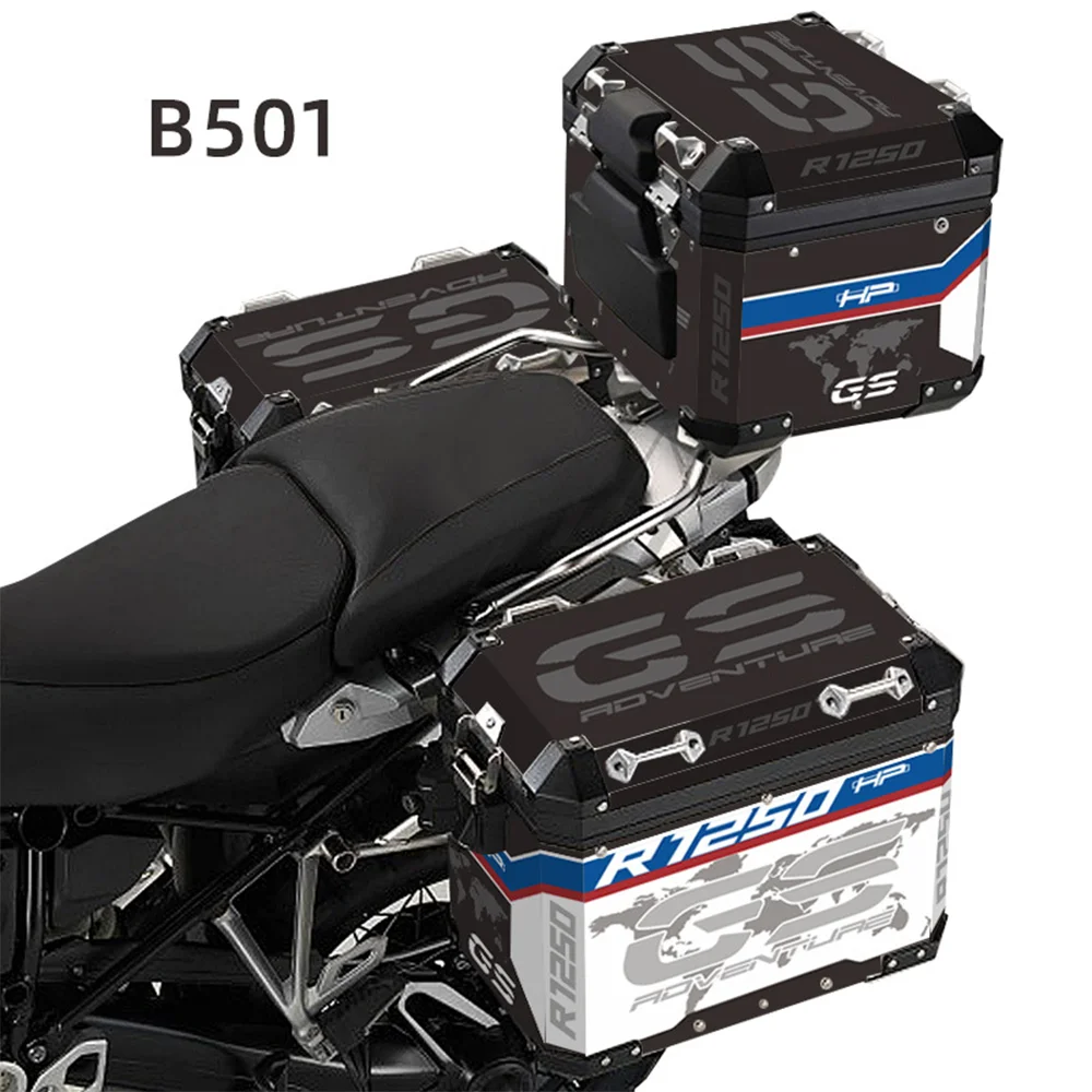 R1250GS F850GS R1200GS Uitable for BMW Aluminum Box Motorcycle Protective  Pad Decoration New Trunk Adventure Reflective Sticker