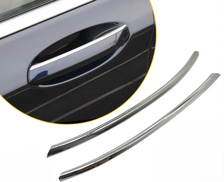 For BMW 7 Series Car Chrome Left Right Side Door Handle Trim Cover For G11 For G12 15-22 51215A06743 Exterior Accessories