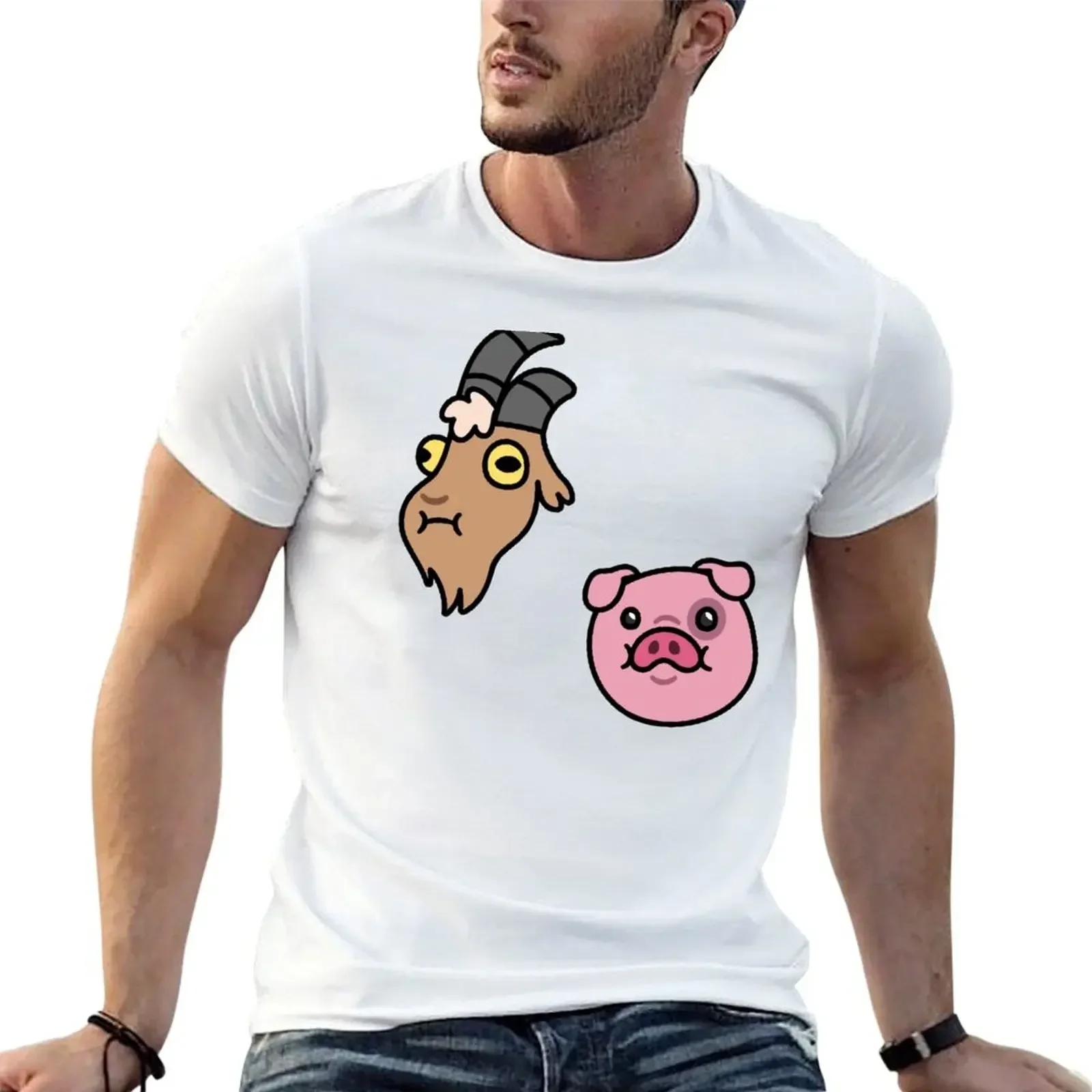 

Waddles and Gompers T-Shirt Blouse graphic t shirts korean fashion animal prinfor boys black t shirts for men