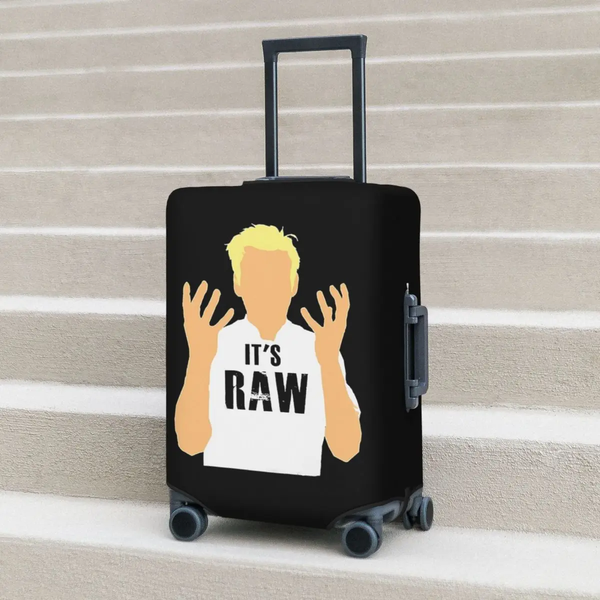 

Gordon Ramsay Es Ist Raw 92, трендовый чехол для чемодана, защитные эластичные защитные чехлы для дорожного багажа на 18-32 дюймов