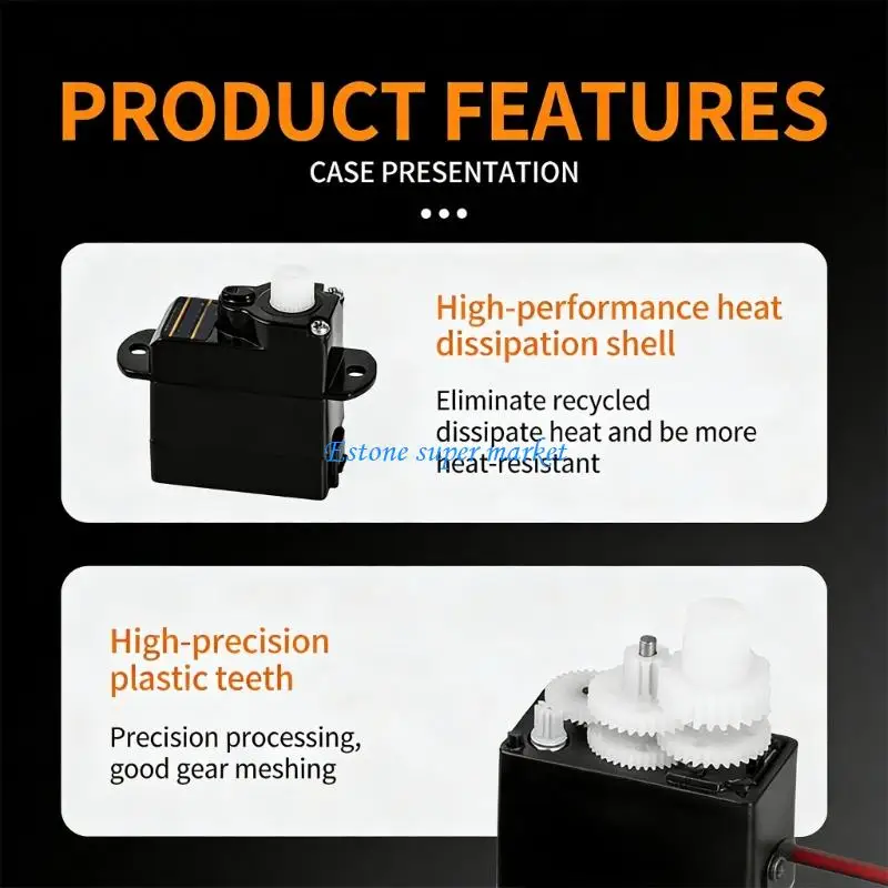 

090B Fixed Wing Aircraft Tiny Servo 2g Lightweight High Torque Low Noise Accuracy