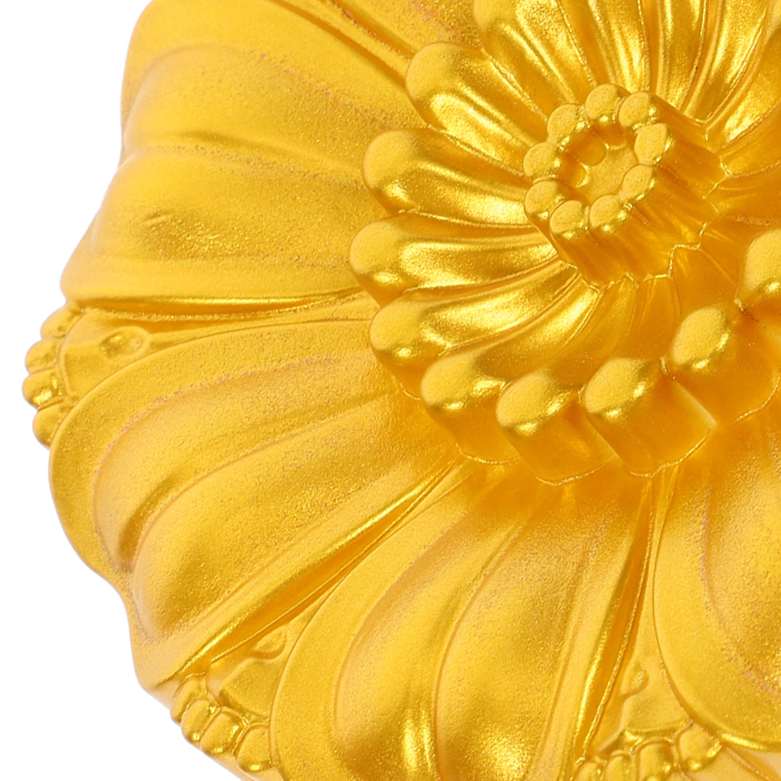 

European Style Ceiling Decoration Gold Plastic Lamp Pool Vintage Home Decor Light Fixture Easy Clean Durable