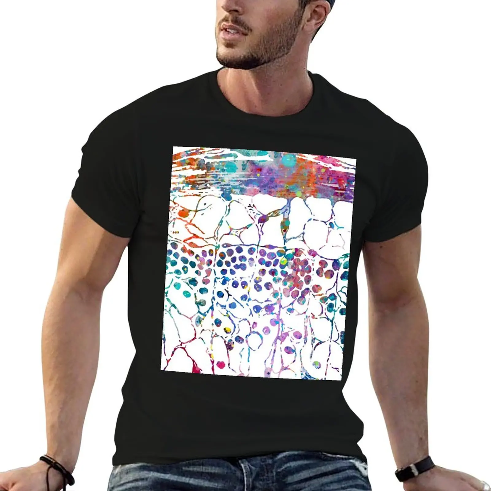 

Section of Lymphatic Gland T-Shirt cotton t shirts high quality black cotton t-shirt plain for man package T-Shirt