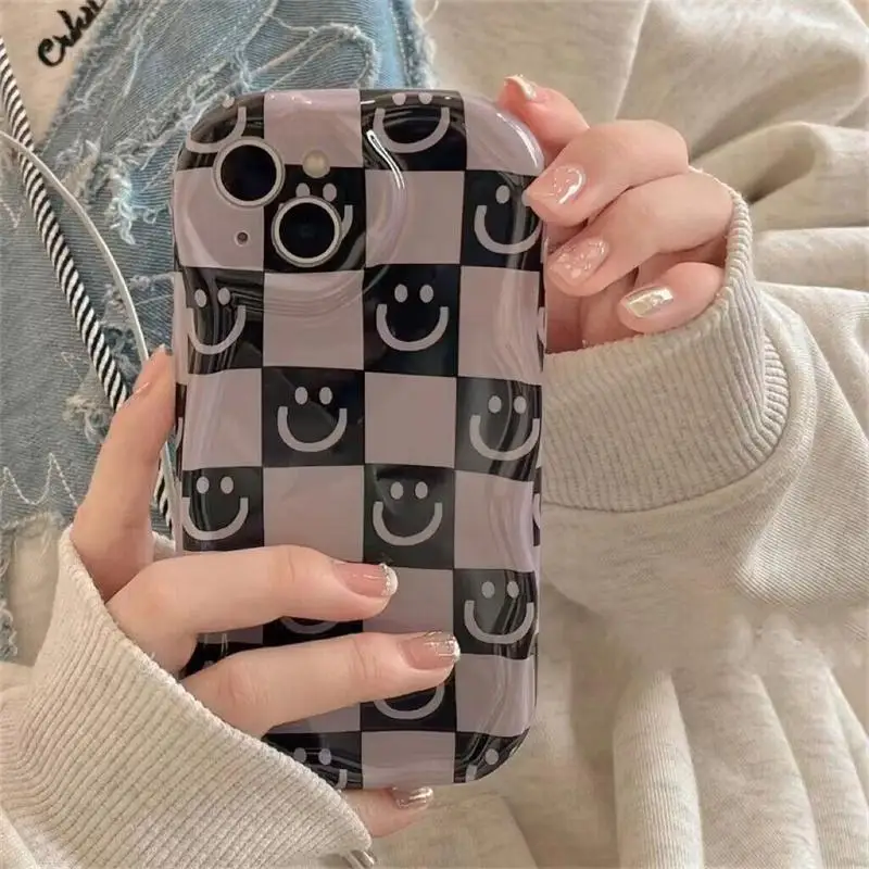 Case for Infinix Hot 20 4G 12 30 9 Play 30i 20i Smart 7 6 HD Plus Cover Wavy Texture Cute Rabbit Cat Bear Flower Soft Clear TPU