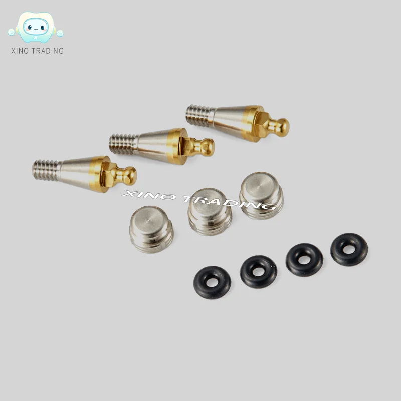 Precyzyjny sztanga implantologiczna z tytanu klasy 5, kompatybilna z Dentium, do odbudowy implantów.