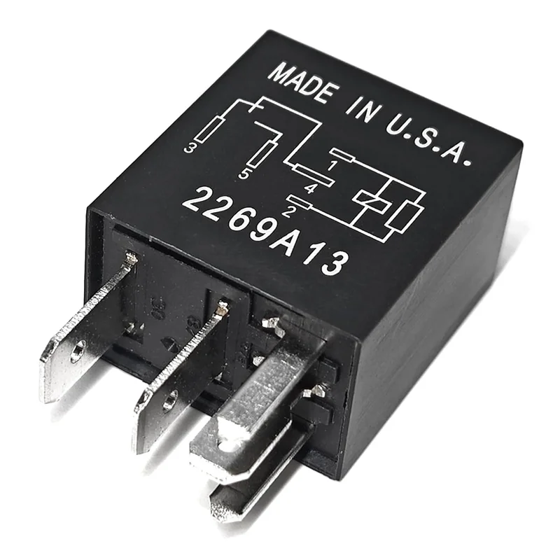 A76G-Relay 8T2T-14B192-BA 12 فولت 5-Pin لفورد مونديو التركيز سيارة التتابع 30A 12VDC 5 دبابيس مرحل للسيارات SPDT شكل الاتصال