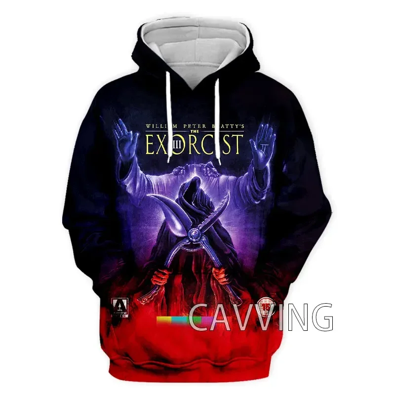 New Fashion The Exorcist 3D Printed Clothes Streetwear Men Hoodies Sweatshirt Fashion Hoody Hooded Pullover Tops  H01