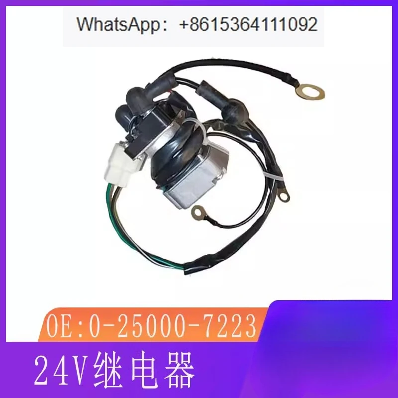 

Engineering excavator parts for series 24V relays 0-25000-7223