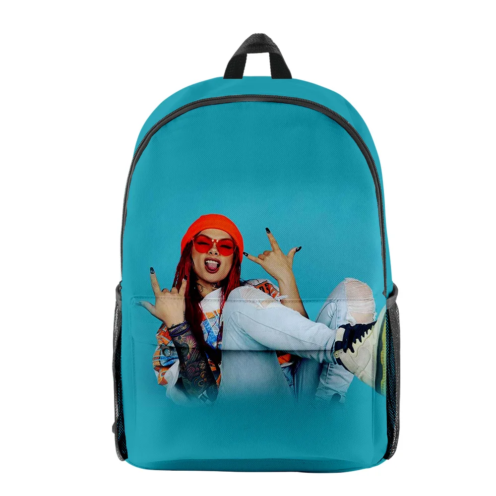 Snow Tha Product Merch Backpack Student School Bag Unisex Daypack Zipper Traval Bag 2023 Casual Style Harajuku Bag