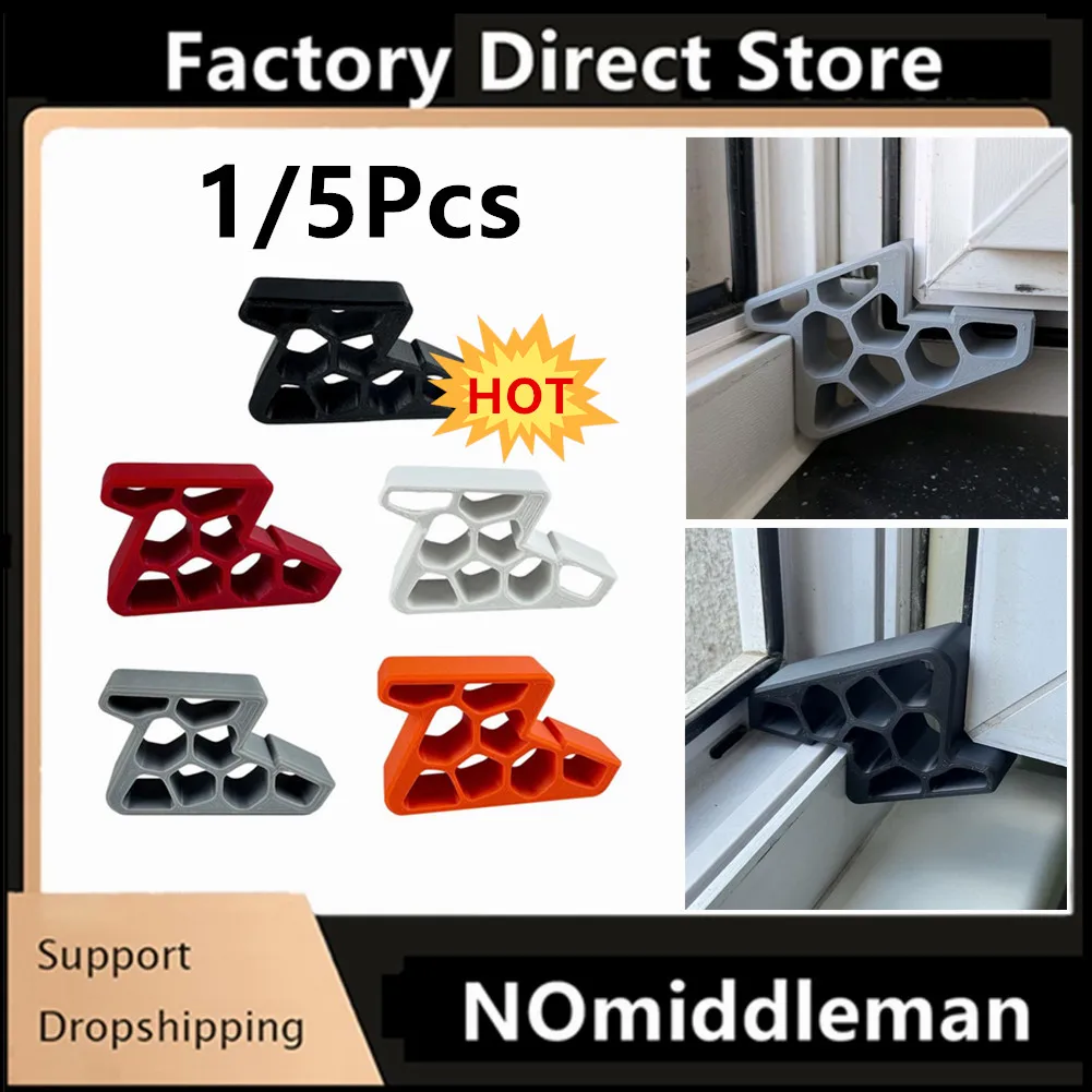 Multi Purpose Window Balcony Door Stopper With Track Lock Non-Slip Door Wedge Anti-collision Wall Protector For Home 2025 Hot