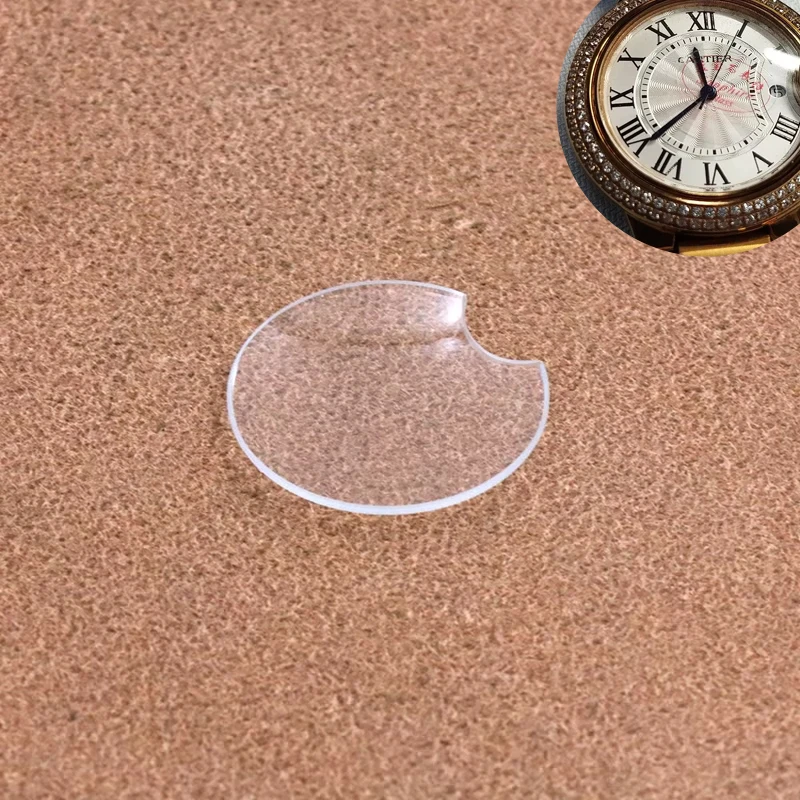 Used for Cartier Watch Blue Balloon Glass Watch Mirror Coating Dial Sapphire Accessories