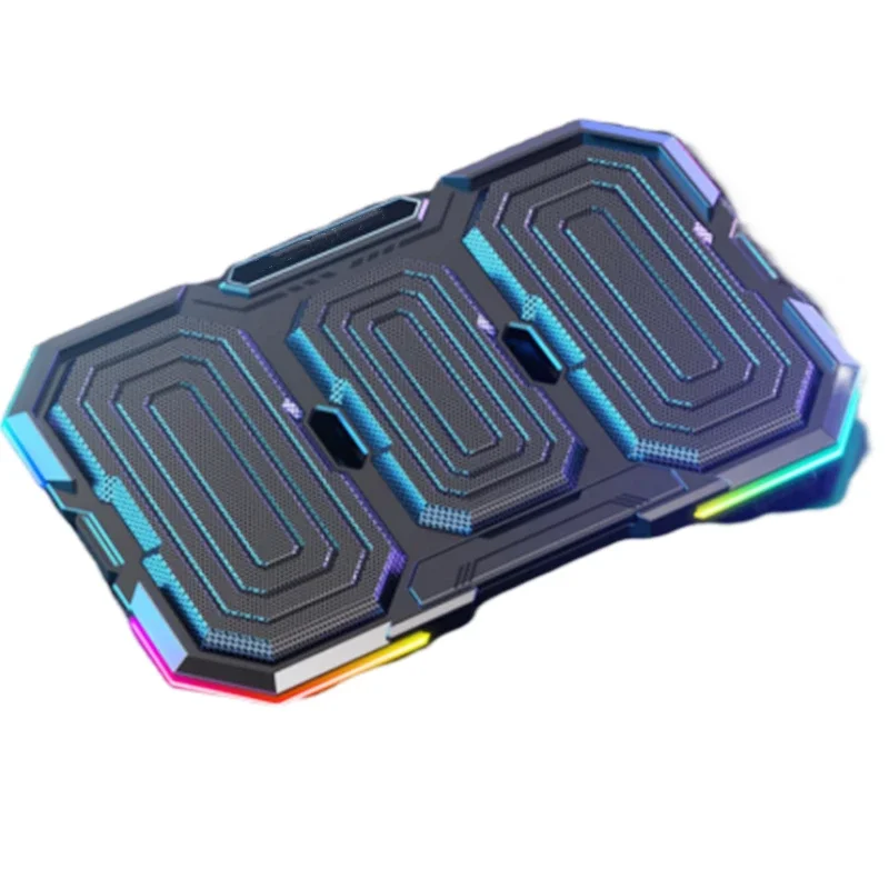 Upgrade Laptop Radiator Base 17 Inch Gaming Laptop Mute Bracket Water Cooling Cooling Exhaust Fan Booster Pad For Alien
