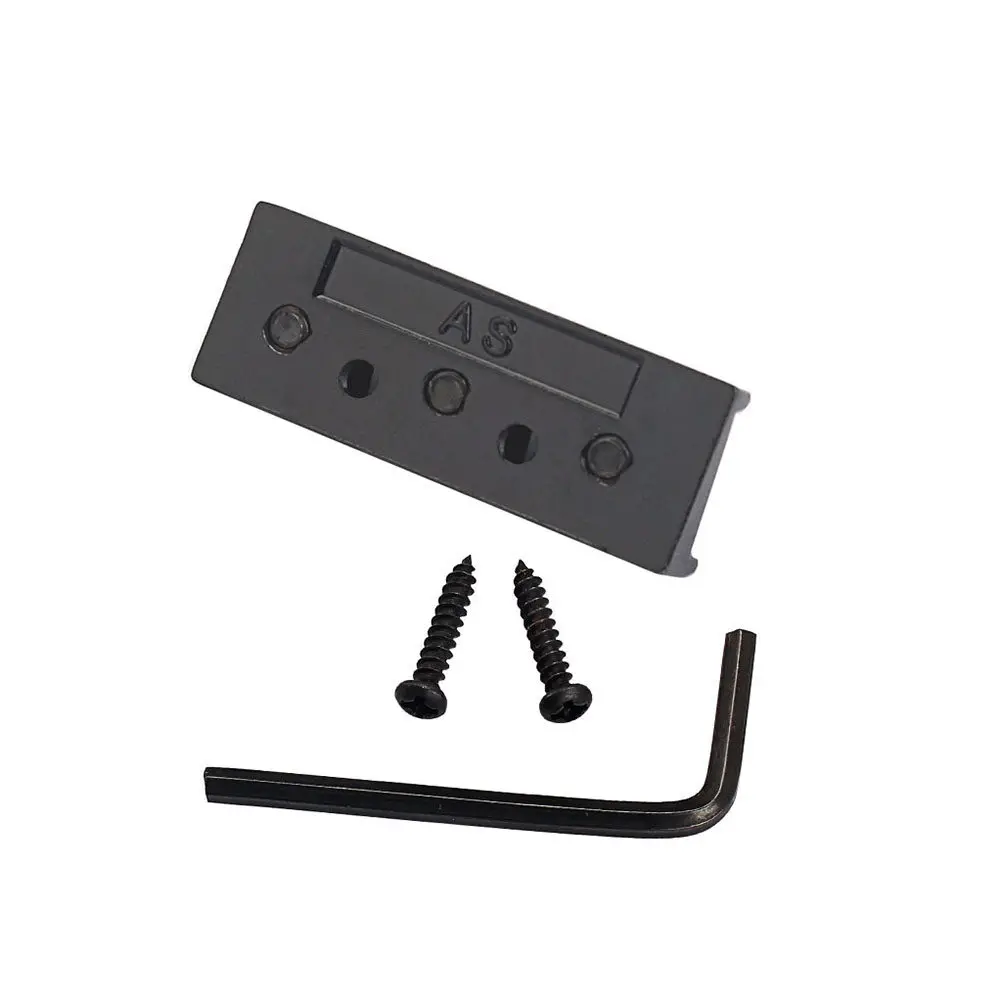 42Mm Zinc Alloy Guitar Locking Nut String Tool Electric Guitar Parts Accessories Black Wrench view 5