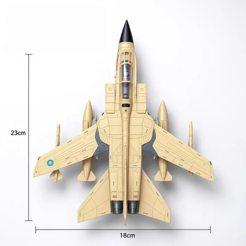 1/72 Kreative Militärserie Panavia Tornado Kampfjet-Bausteine, Flugzeugmodell, DIY-Bausteine, Spielzeug für Luftfahrtfans, Geschenke – Detail 4